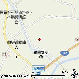 長野県小県郡長和町和田橋場周辺の地図