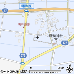 埼玉県深谷市明戸468周辺の地図