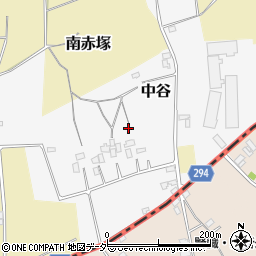 栃木県下都賀郡野木町中谷21周辺の地図