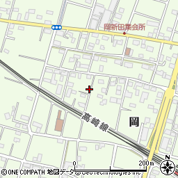 埼玉県深谷市岡2519周辺の地図