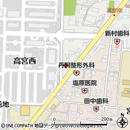 セブンイレブン松本高宮南店周辺の地図