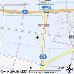 埼玉県深谷市明戸153周辺の地図