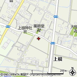 埼玉県熊谷市上根593周辺の地図