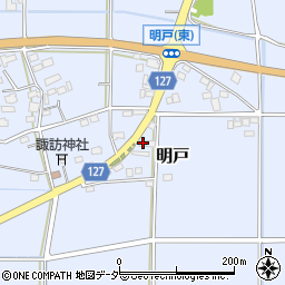 埼玉県深谷市明戸262周辺の地図