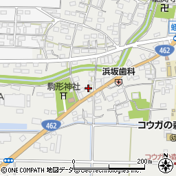 埼玉県本庄市児玉町蛭川208周辺の地図