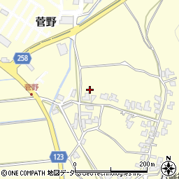 福井県あわら市菅野29-2周辺の地図