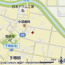 埼玉県熊谷市下増田35周辺の地図