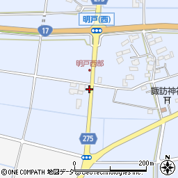 埼玉県深谷市明戸535周辺の地図