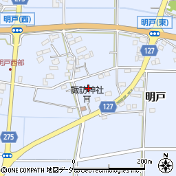 埼玉県深谷市明戸501周辺の地図