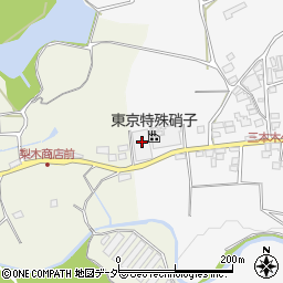 群馬県藤岡市三本木3周辺の地図