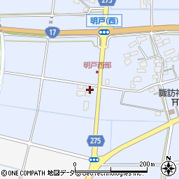 埼玉県深谷市明戸152-2周辺の地図