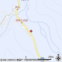 長野県松本市入山辺大仏6945周辺の地図