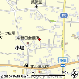 茨城県古河市小堤272周辺の地図