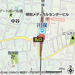 群馬館林Ｃ．Ｒ．Ｃ．川俣駅店周辺の地図