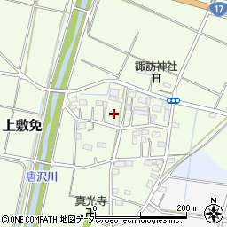 埼玉県深谷市上敷免946周辺の地図