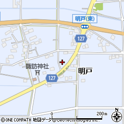 埼玉県深谷市明戸281周辺の地図