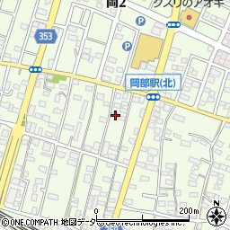 埼玉県深谷市岡2616周辺の地図