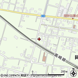埼玉県深谷市岡2509周辺の地図