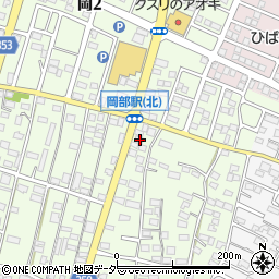 埼玉県深谷市岡2619周辺の地図