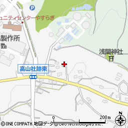 群馬県藤岡市三本木738-15周辺の地図