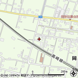 埼玉県深谷市岡2510周辺の地図