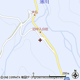 長野県松本市入山辺大仏6248周辺の地図