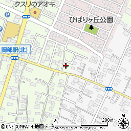 埼玉県深谷市岡2717周辺の地図