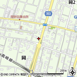 埼玉県深谷市岡2569周辺の地図