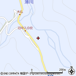 長野県松本市入山辺大仏6946周辺の地図