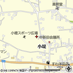 茨城県古河市小堤227周辺の地図