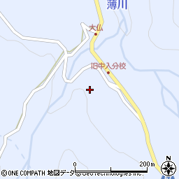 長野県松本市入山辺大仏6235周辺の地図