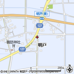 埼玉県深谷市明戸722周辺の地図