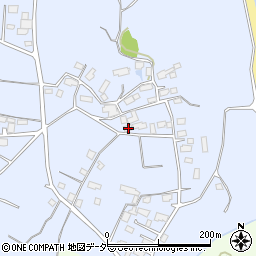 茨城県鉾田市冷水1201周辺の地図