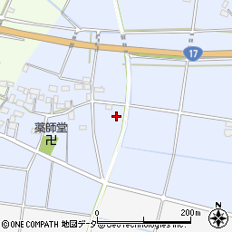 埼玉県深谷市明戸98-2周辺の地図