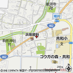 埼玉県本庄市児玉町蛭川184周辺の地図