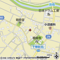 埼玉県熊谷市下増田853周辺の地図