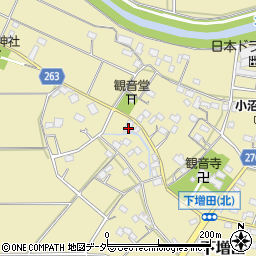 埼玉県熊谷市下増田883周辺の地図