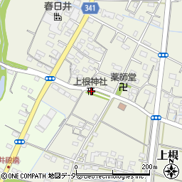 埼玉県熊谷市上根588-1周辺の地図