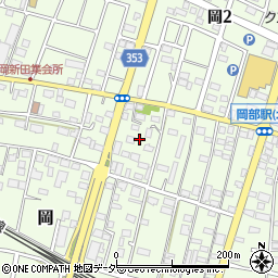 埼玉県深谷市岡2608周辺の地図