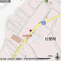 関鉄グリーンバス株式会社　石岡営業所周辺の地図