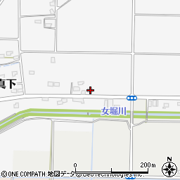 埼玉県本庄市児玉町上真下722-1周辺の地図
