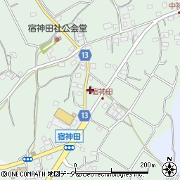 群馬県藤岡市神田1340-1周辺の地図