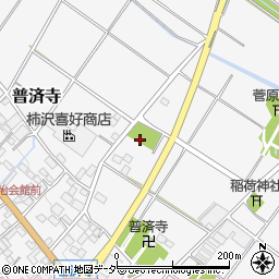 岡部六弥太墓周辺の地図