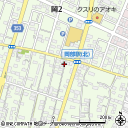 埼玉県深谷市岡2617周辺の地図