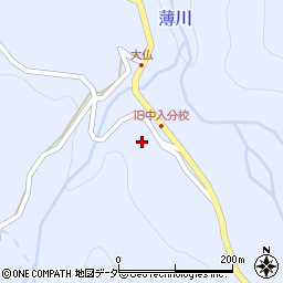 長野県松本市入山辺大仏6234周辺の地図
