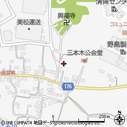 群馬県藤岡市三本木669周辺の地図