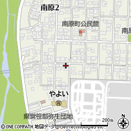 こうげんふとん店周辺の地図