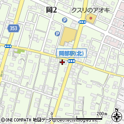 埼玉県深谷市岡2618周辺の地図