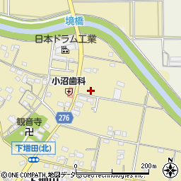 埼玉県熊谷市下増田34周辺の地図