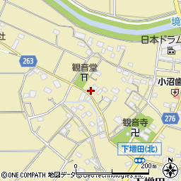 埼玉県熊谷市下増田879周辺の地図